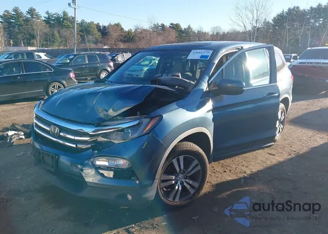 2016 Honda Pilot Ex-L из США, поврежденный, VIN 5FNYF6H57GB018088